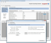 Connector with MYOB EXO Settings Window